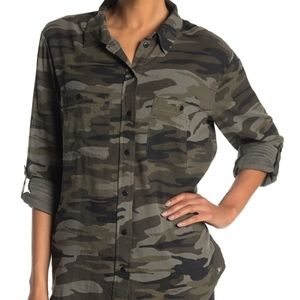 Sanctuary Steady Boyfriend Camo Shirt